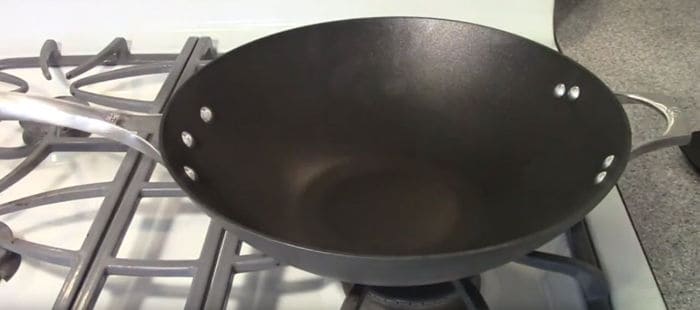 Photo of non-stick wok