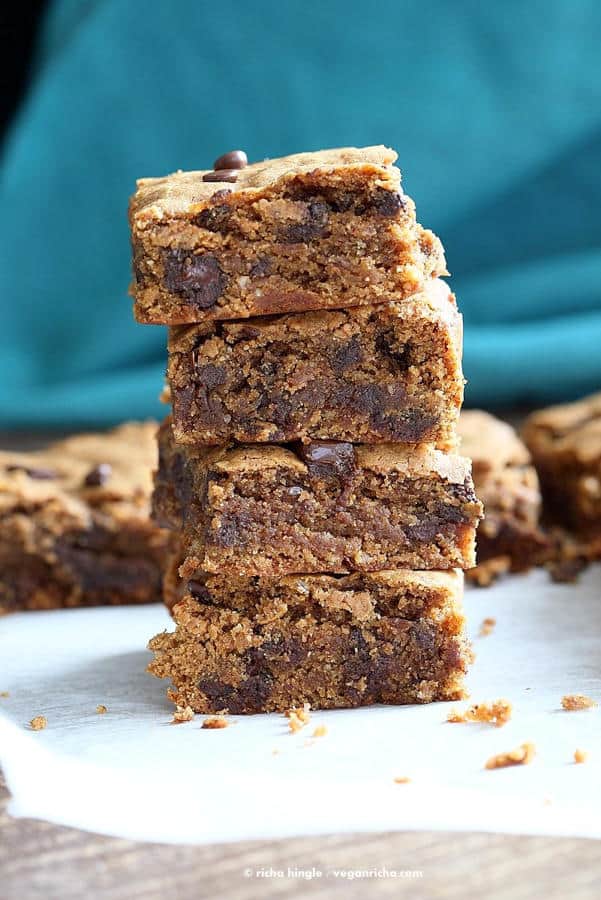 Almond Butter Blondies