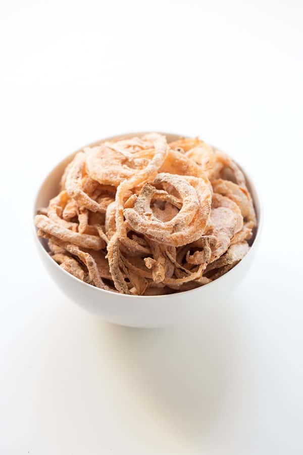 Baked Onion Strings