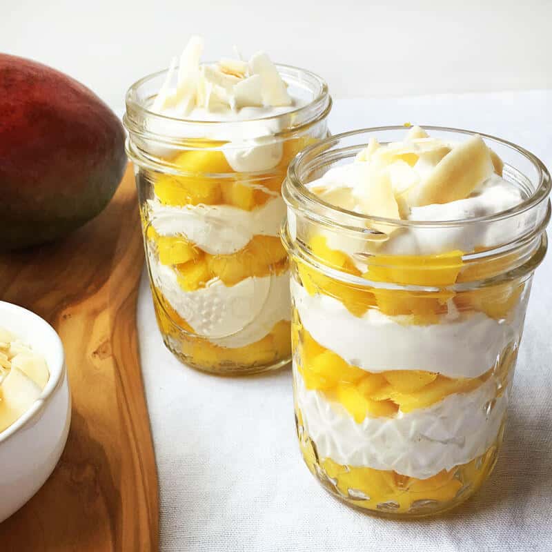 Coconut Mango Parfait