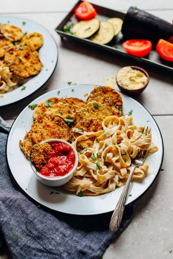 Crispy Eggplant Parmesan