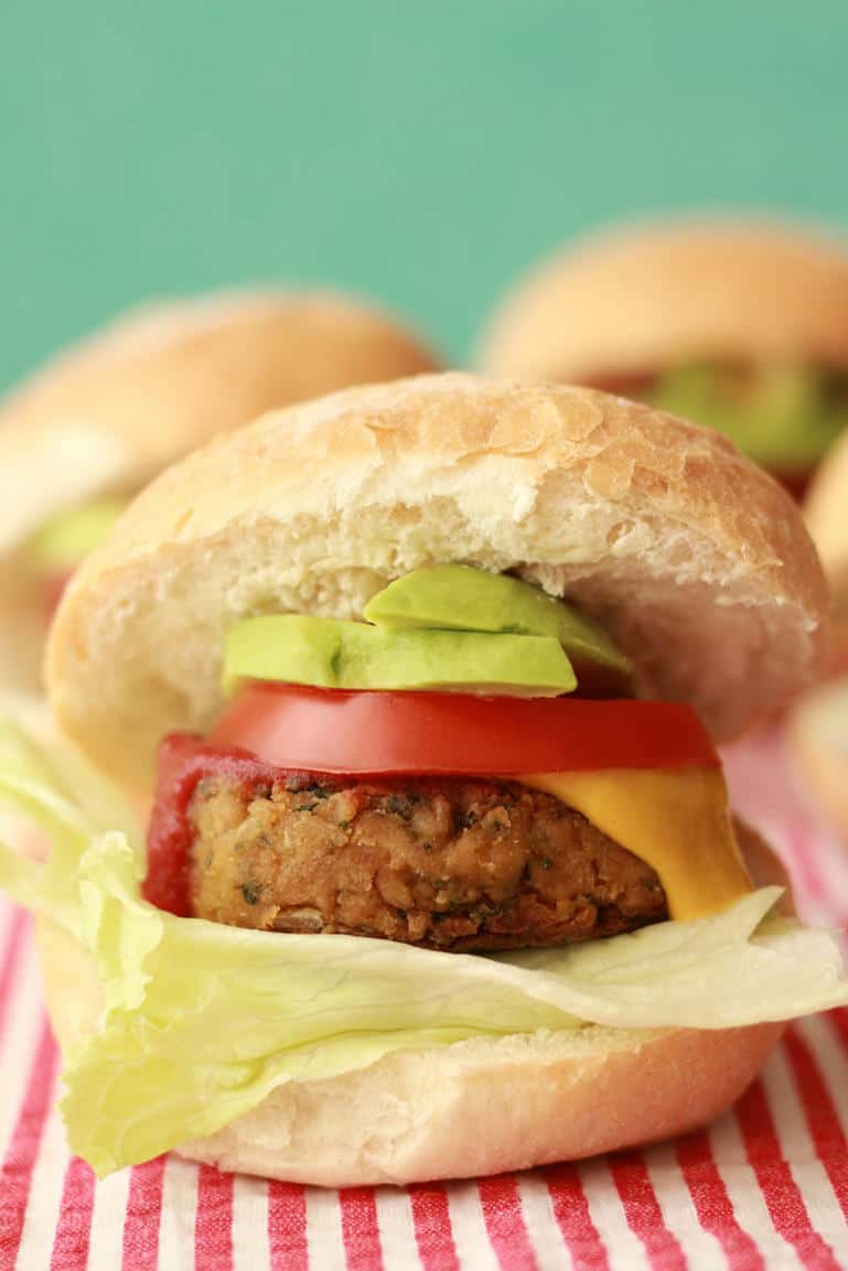 Easiest Chickpea Burgers