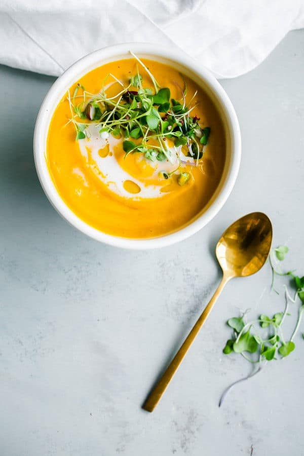 Garam Masala Carrot Soup