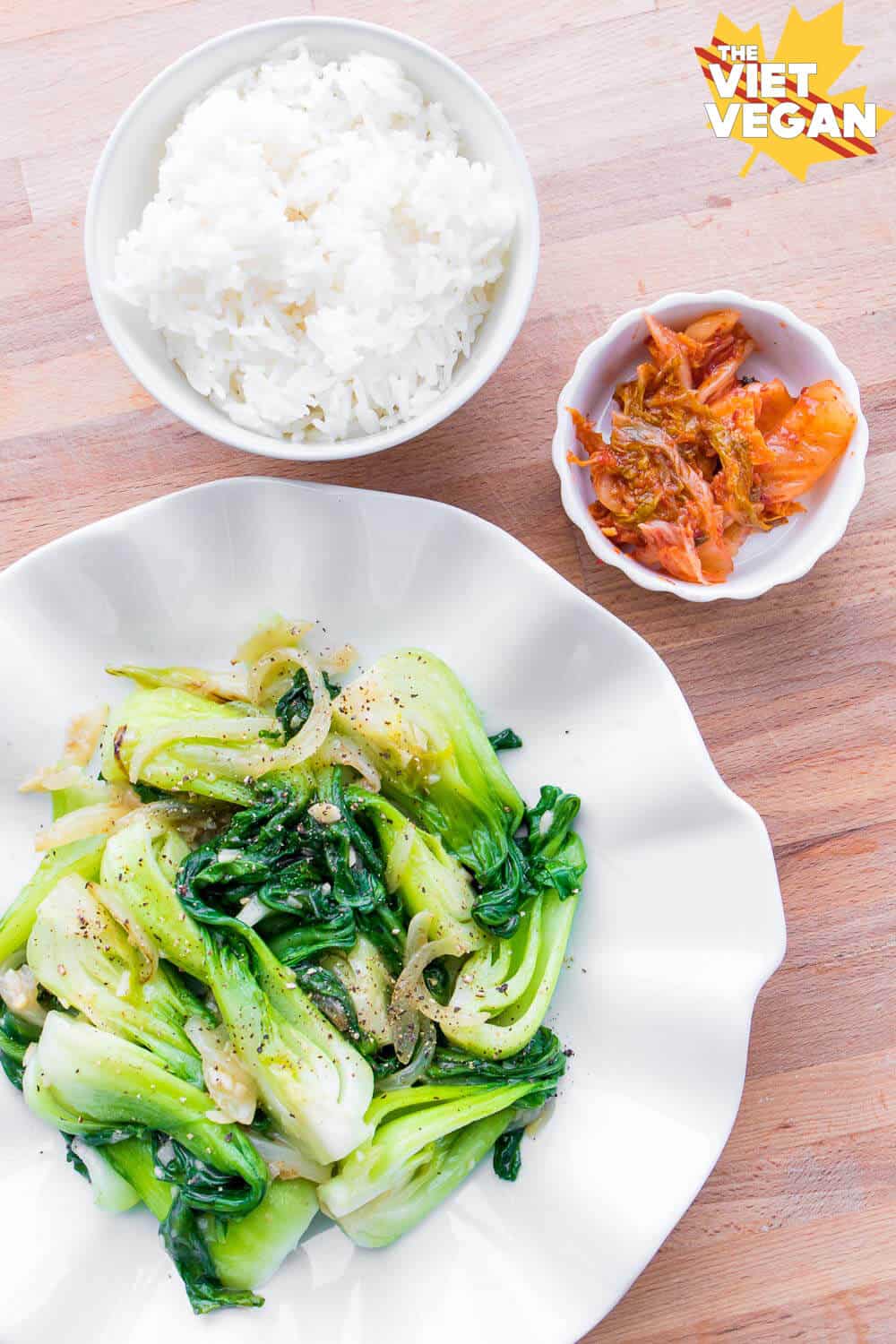 Garlic Bok Choy