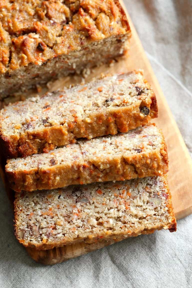 Grain-Free Carrot Banana Bread