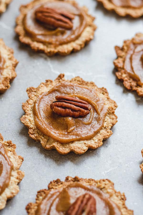 Healthy Mini Pecan Pies