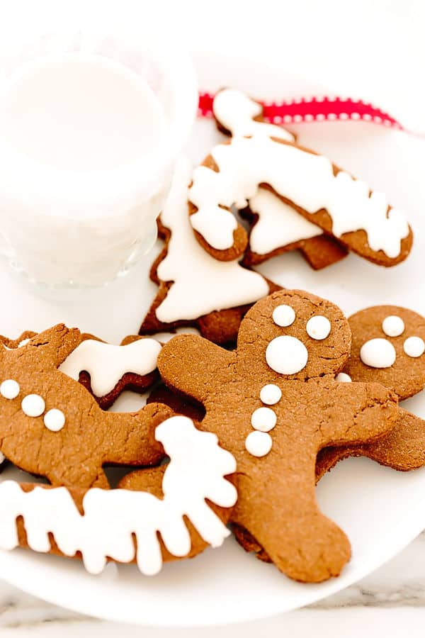 Iced Gingerbread Cookies