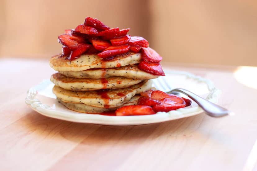 Lemon Poppyseed Pancakes