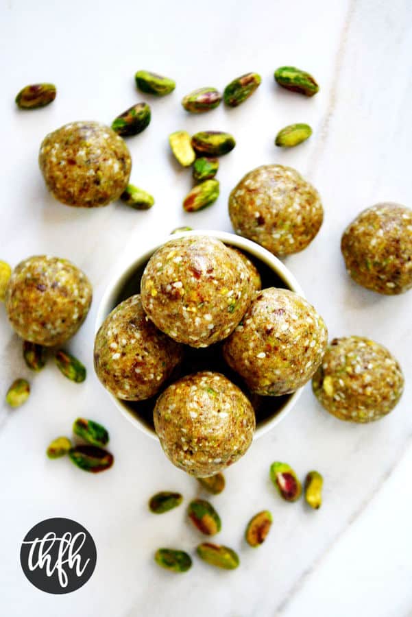 Pistachio Sesame Seed Balls