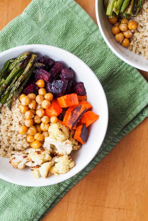 Quinoa Power Bowls with Avocado Sauce