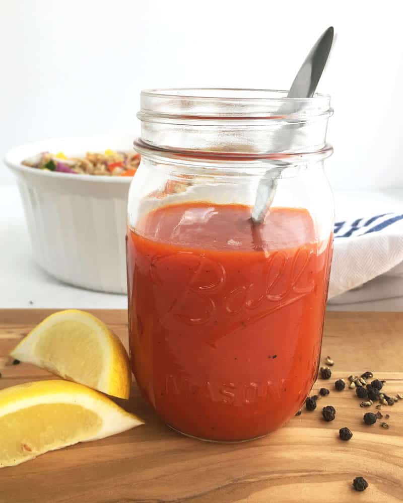 Roasted Red Pepper Salad Dressing