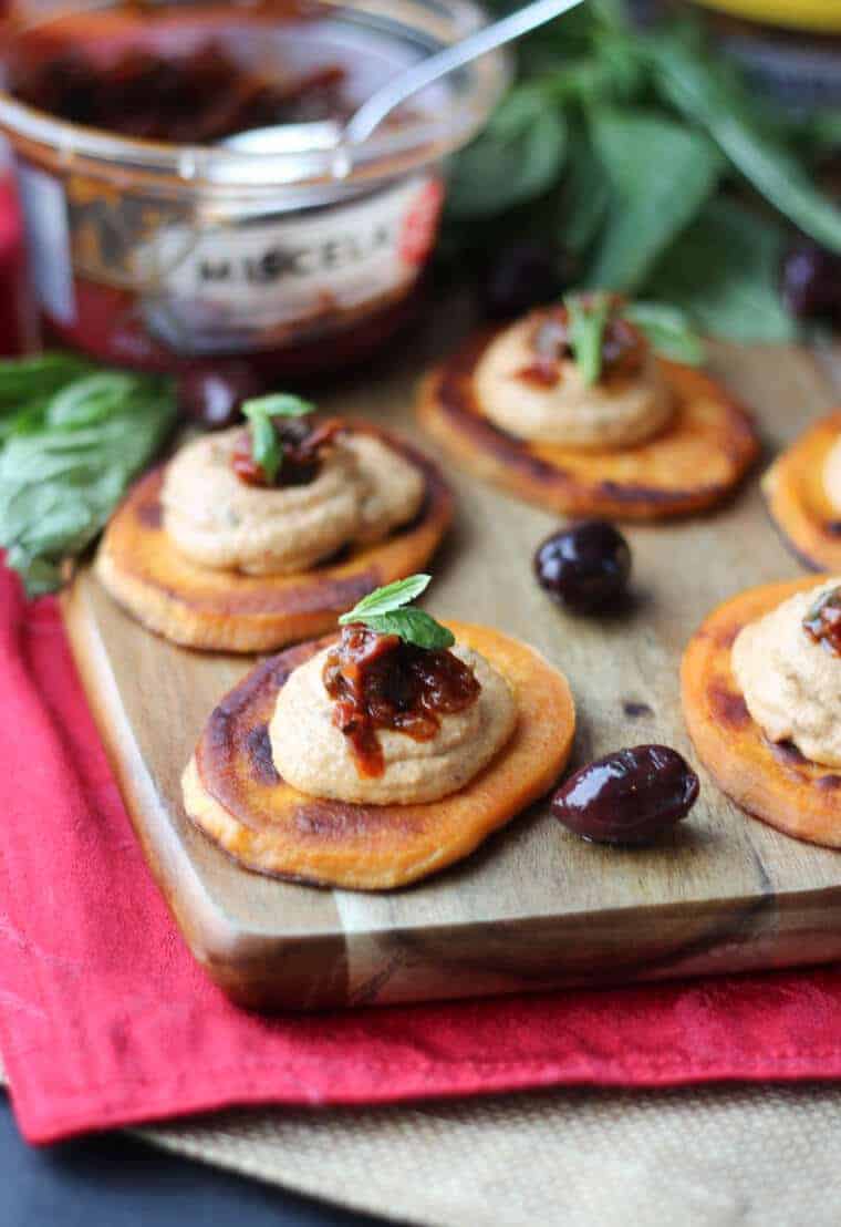 Sundried Tomato Sweet Potato Bites