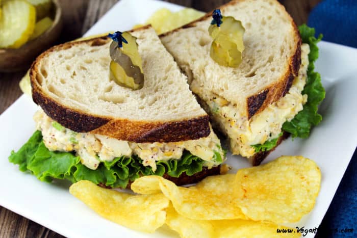 Vegan Tuna Salad Sandwich