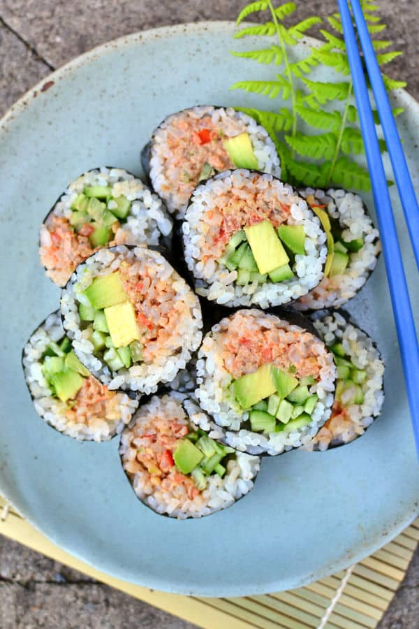 "Tuna" Sushi Rolls