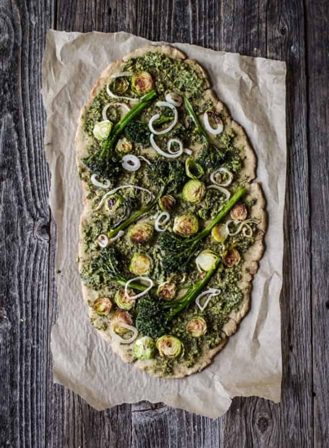 (Very Green) Pesto Pizza