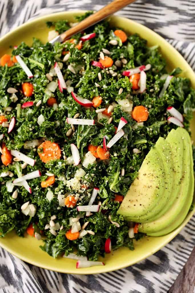 5-Step Raw Kale Salad