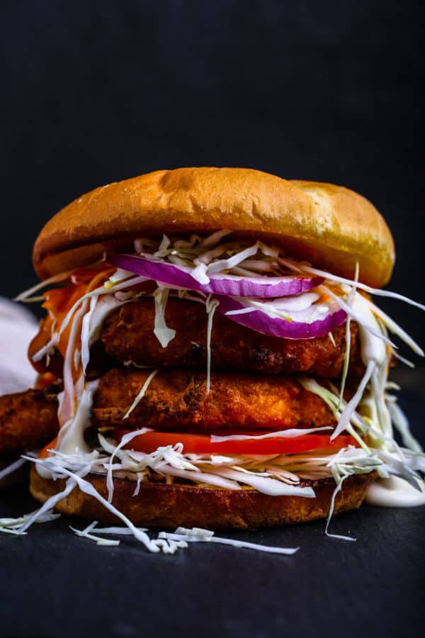 Air-Fried Buffalo Cauliflower Steaks