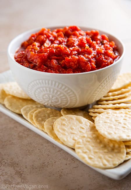 Ajvar (Roasted Red Pepper and Eggplant Relish)