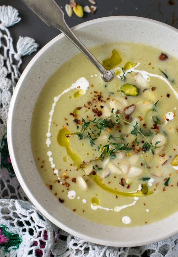 Asparagus Broccoli Soup