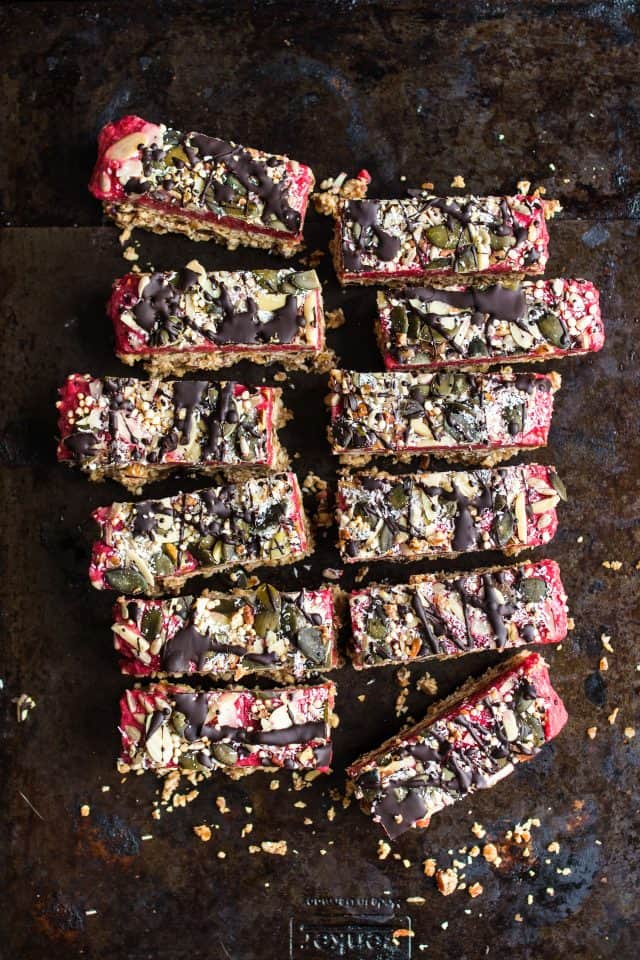 Berry Sorbet Bars