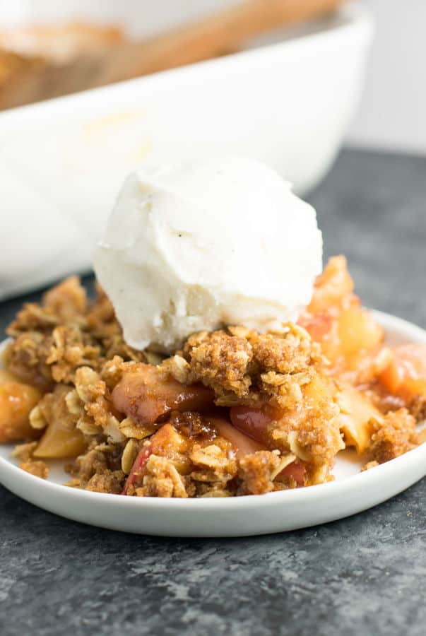 Best Vegan Apple Crisp