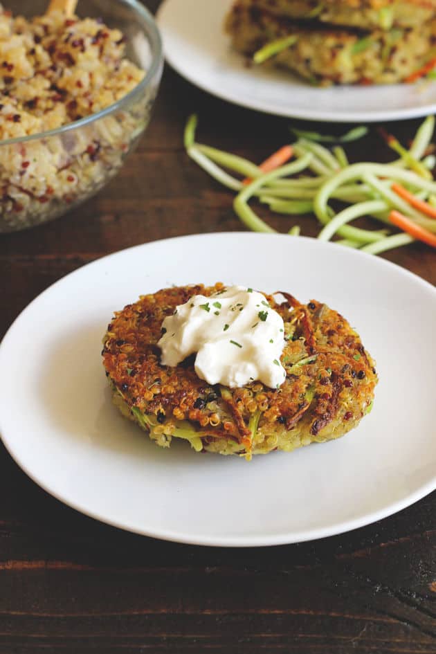 Broccoli and Quinoa Breakfast Patties