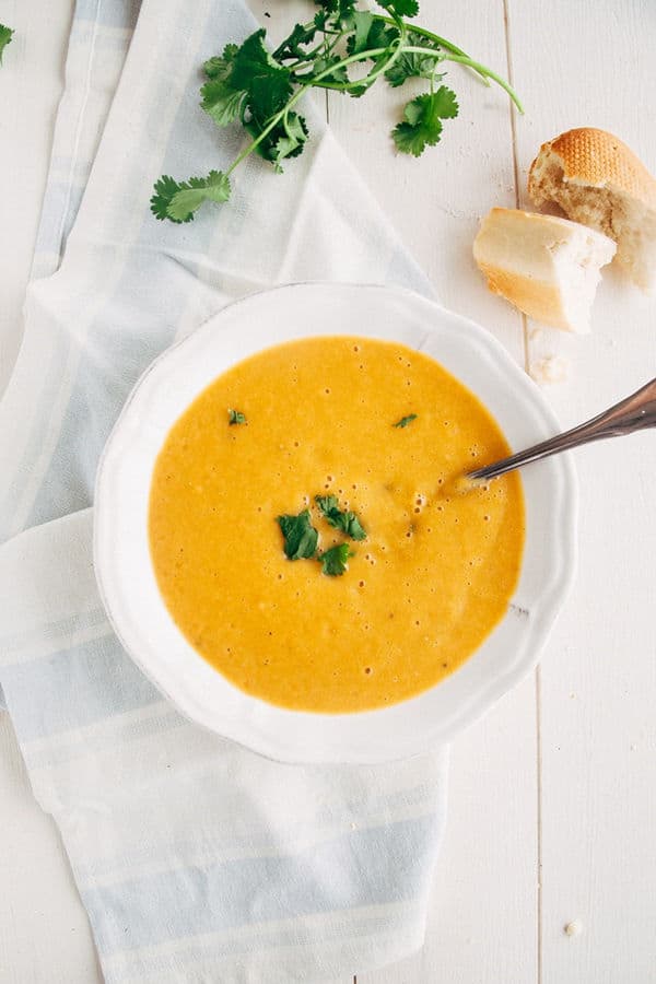 Carrot & Coriander Soup