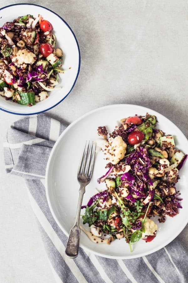 Cauliflower Quinoa Salad