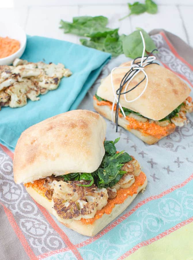 Cauliflower Sandwich