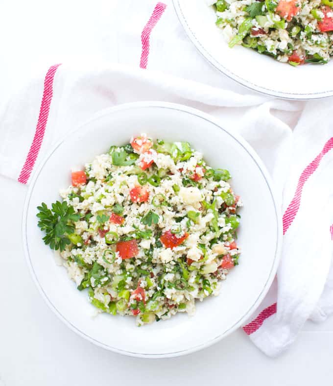 Cauliflower Tabbouleh