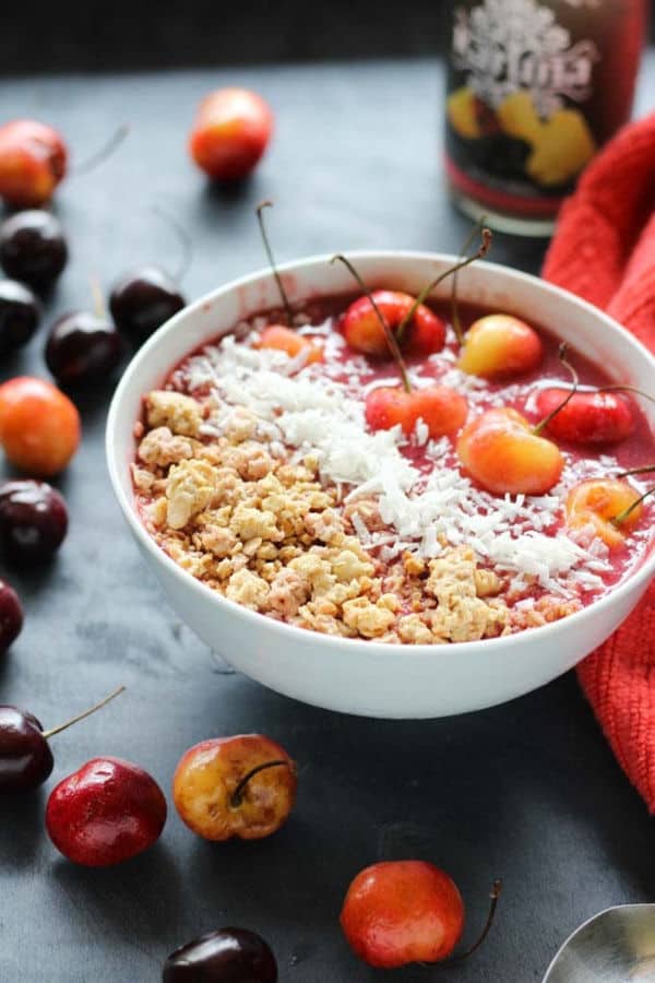 Cherry Smoothie Bowl