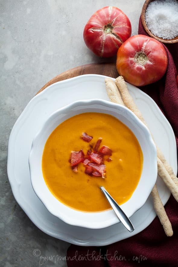 Chilled Double Tomato Soup Recipe