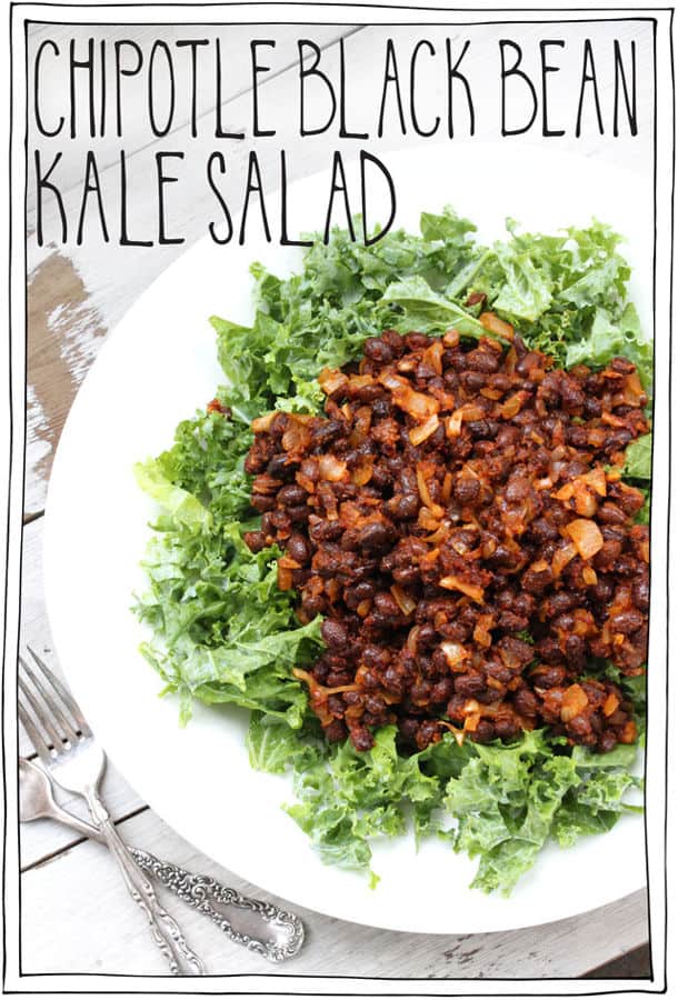 Chipotle Black Bean Kale Salad