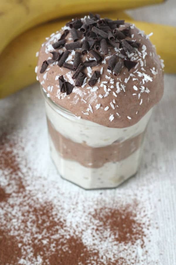 Chocolate & Vanilla Nana Ice Cream