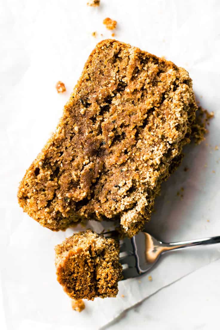 Cinnamon Streusel Zucchini Bread