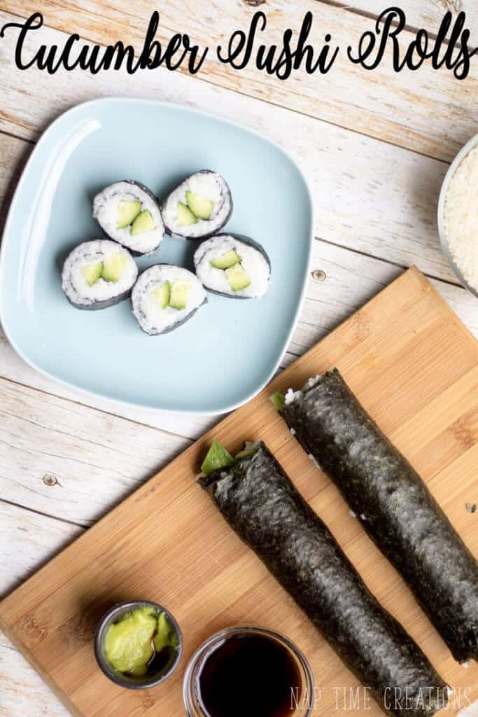 Cucumber Sushi Rolls