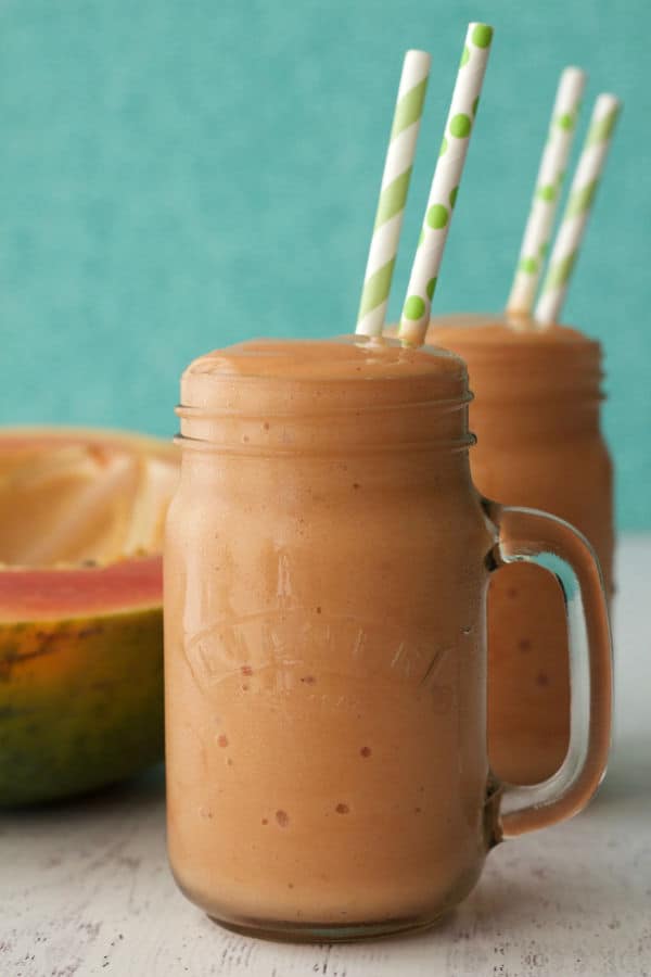 Double Thick Creamy Papaya Smoothie