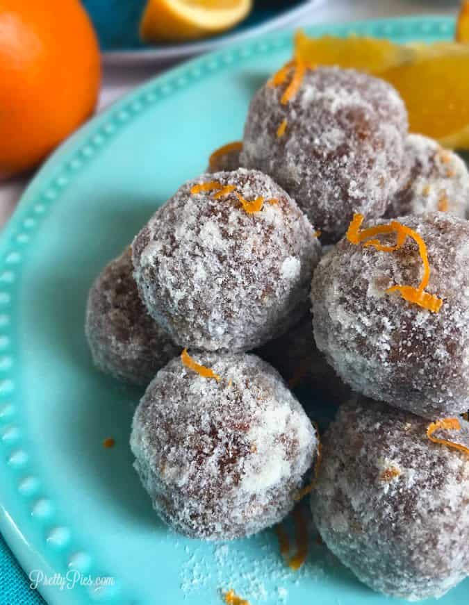 Easy Orange Cake Balls