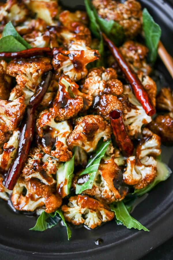 General Tso’s Baked Cauliflower