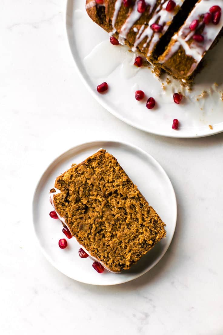 Glazed Gingerbread Loaf