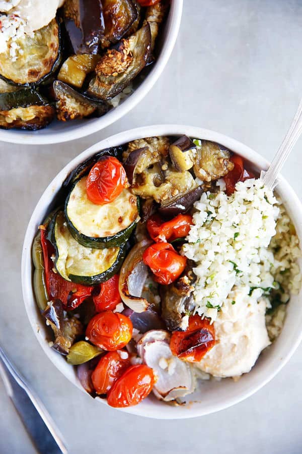 Greek Veggie Bowls