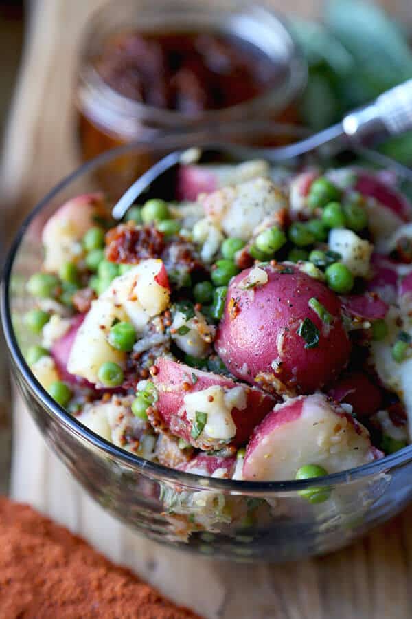 Healthy Red Potato Salad