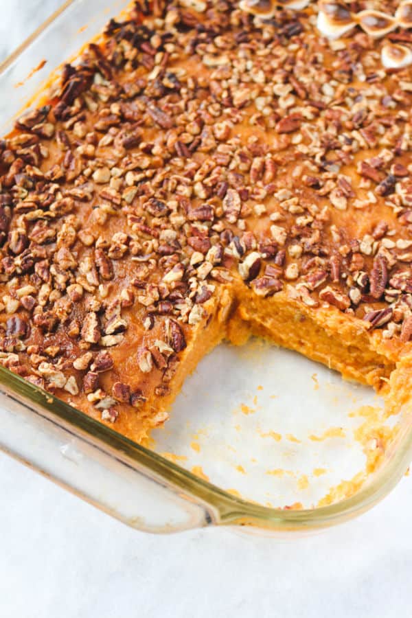 Healthy Sweet Potato Casserole