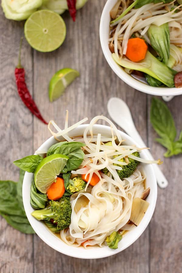 Healthy Vegetarian Pho