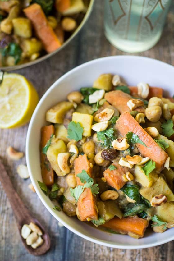 Indian Potato Chickpea Stew