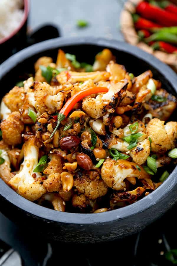 Kung Pao Cauliflower