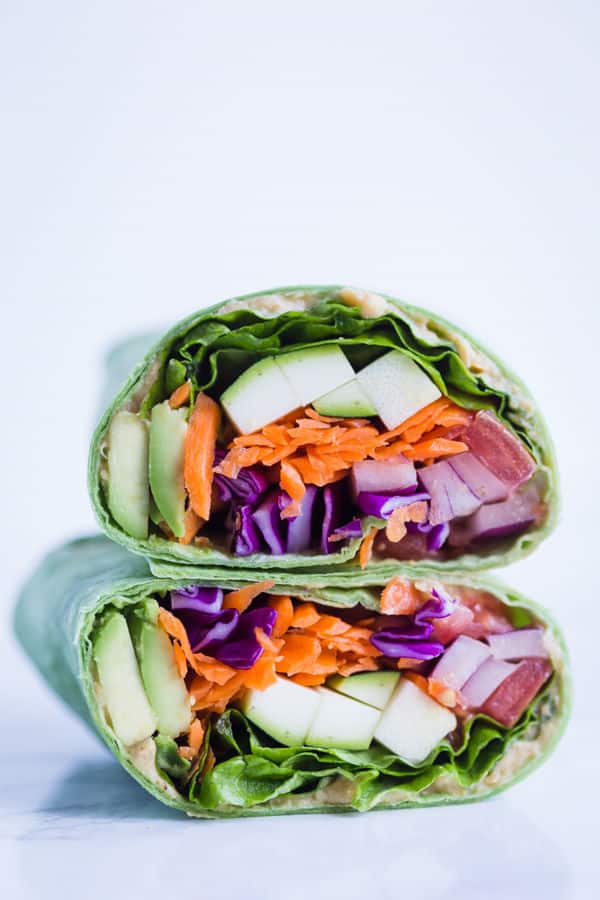 Loaded Veggie Wraps