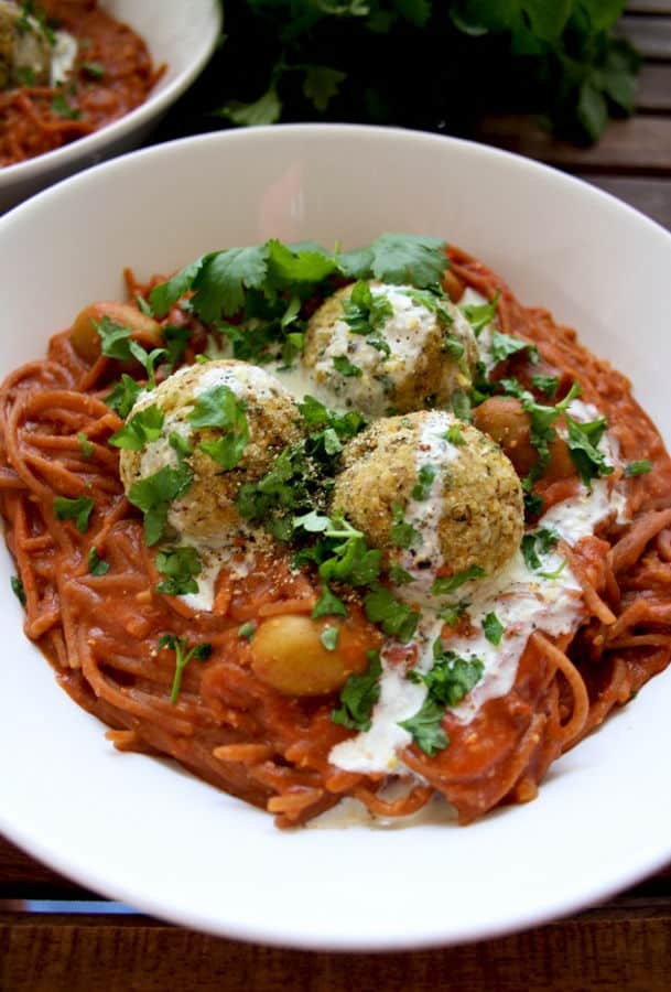 One-Pot Spaghetti and Meatballs