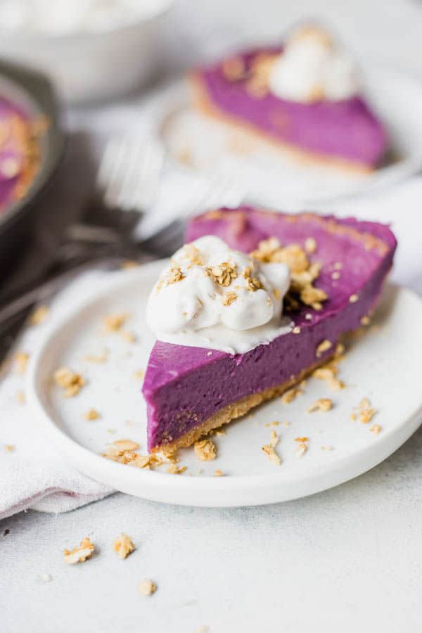 Purple Sweet Potato Pie