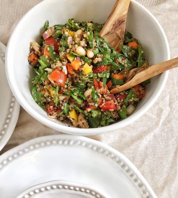 Rainbow Quinoa Salad + Phytonutrients